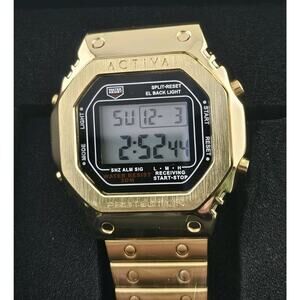 NIB Invicta Activa Mens Digital Quartz Watch ACWM424-002 New Battery Runs